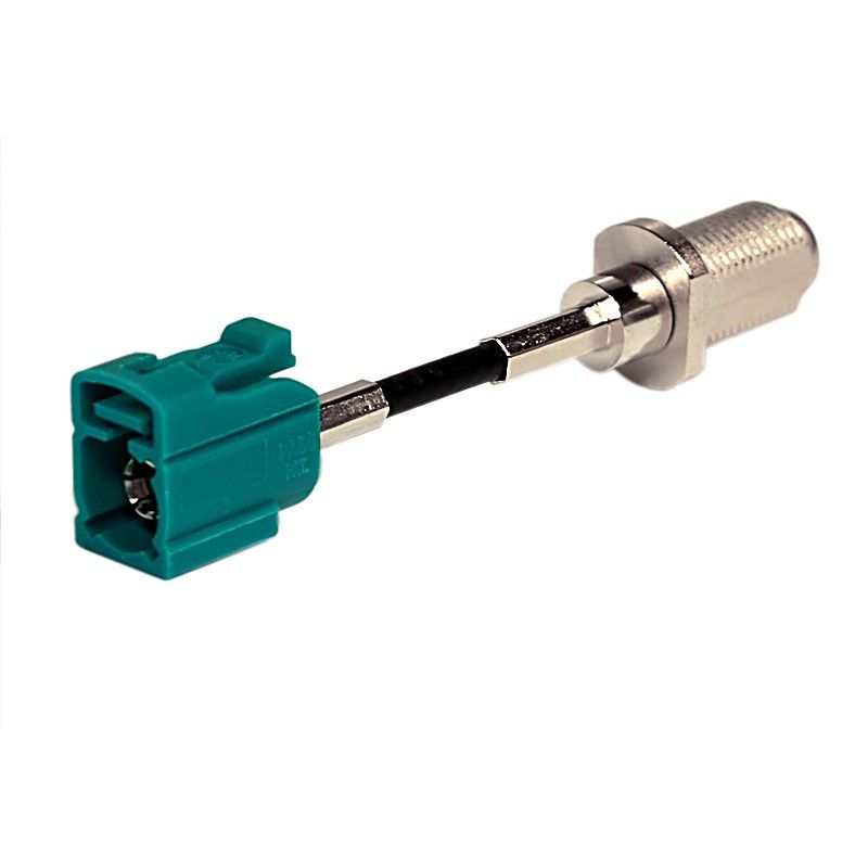 Antenna adapter, F socket to FAKRA socket