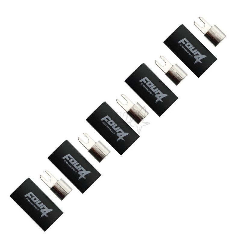 FOUR Connect 4-690833 M4 fork connector 35mm², 5x black