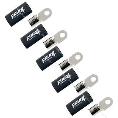 FOUR Connect 4-690963 M8 ring terminal 35mm², 5x black