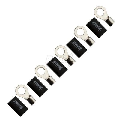 FOUR Connect 4-690966 M12 ring terminal 20mm², 5x black