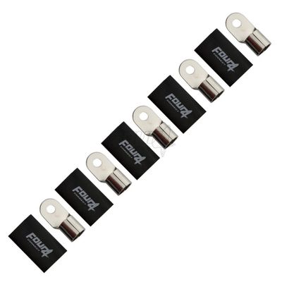 FOUR Connect 4-690975 M8 ring terminal 70-100 mm², 5x black