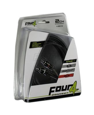 FOUR Connect 4-800155 STAGE1 RCA-cable 5.5m