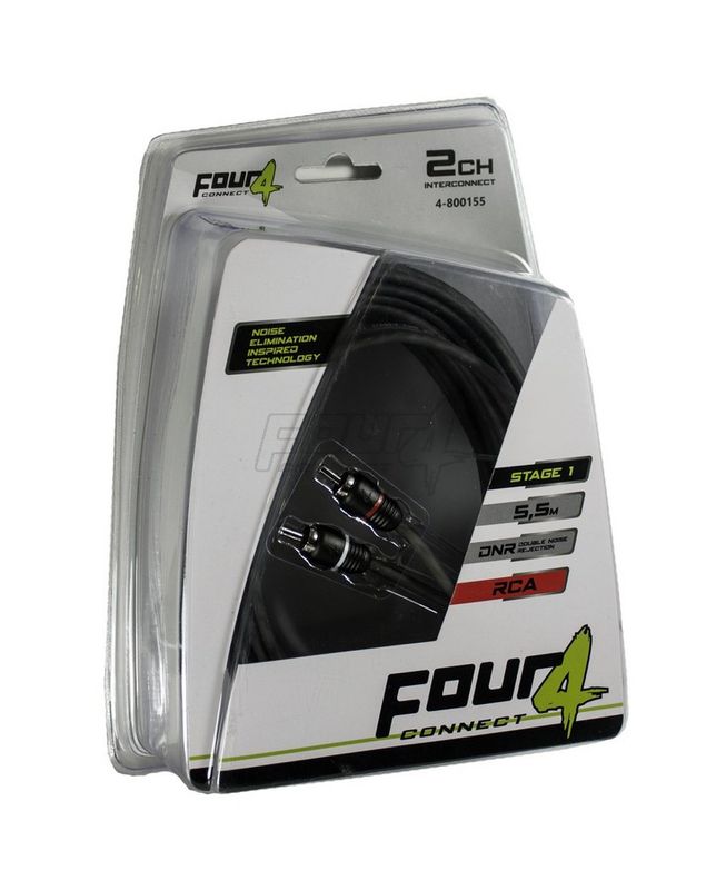 FOUR Connect 4-800155 STAGE1 RCA-cable 5.5m