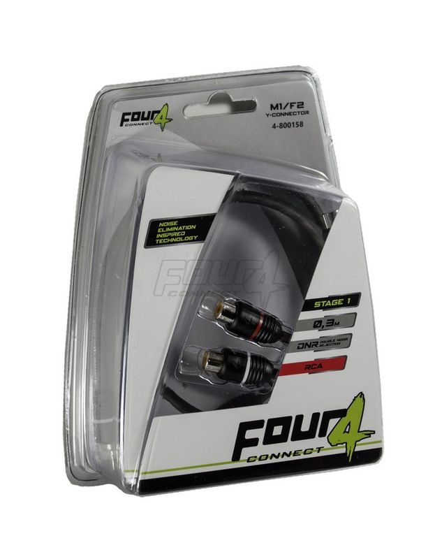 FOUR Connect 4-800158 STAGE1 Y-splitter 1M - 2F