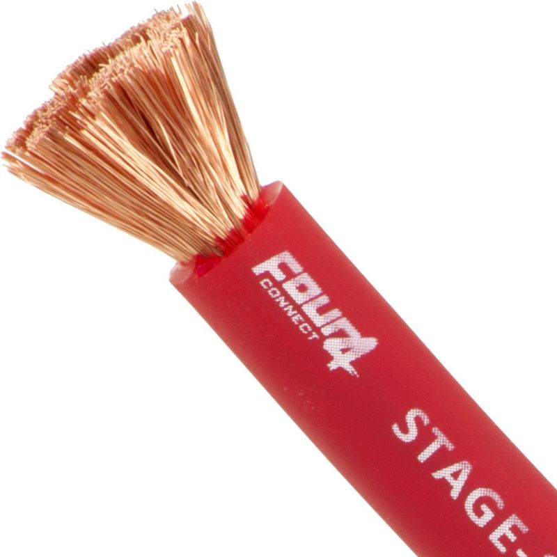 FOUR Connect 4-800215 STAGE2 35mm2 OFC power cable red 30m