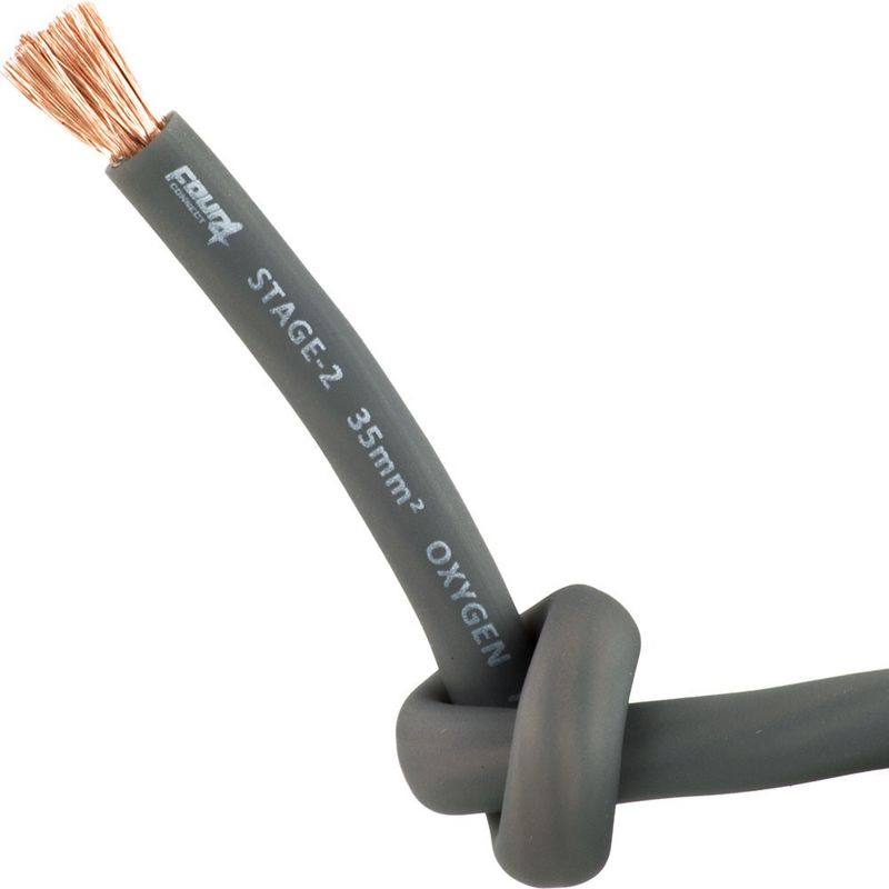 FOUR Connect 4-800216 STAGE2 35mm2 OFC power cable grey 30m
