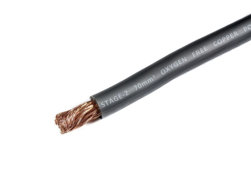 FOUR Connect 4-800221 STAGE2 70mm2 OFC power cable grey 18m