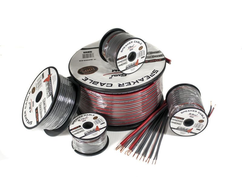FOUR Connect 4-800239 STAGE2 OFC speaker cable 2x0.75mm2, 250m