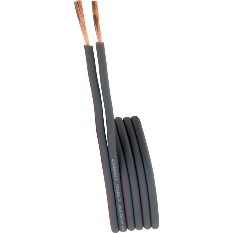 FOUR Connect 4-800239 STAGE2 OFC speaker cable 2x0.75mm2, 250m