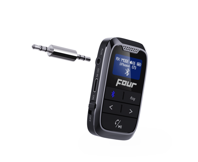 FOUR 2-IN-1 Bluetooth Transmitter & Receiver Wireless Audio Adapter