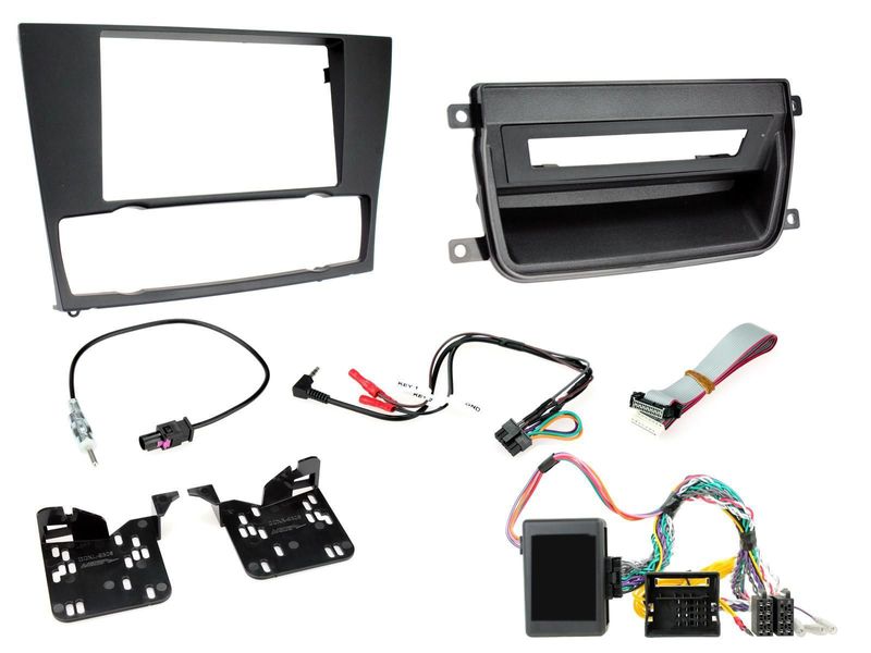 FOUR 2-DIN installation kit for BMW 3 Series (E90/E91/E92/E93 2005–2012)