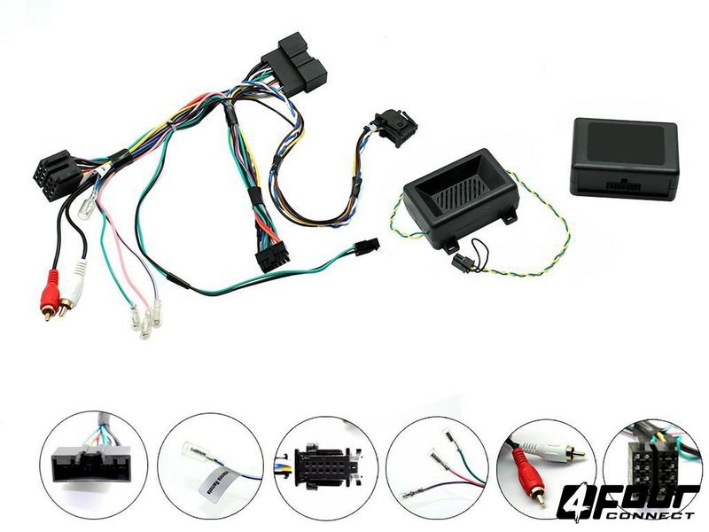 FOUR Connect Ford Steering wheel remote adapter
