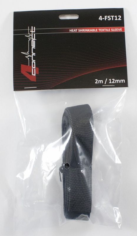 FOUR Connect 4-FST fabric/polyester shrink tube 12mm/2m