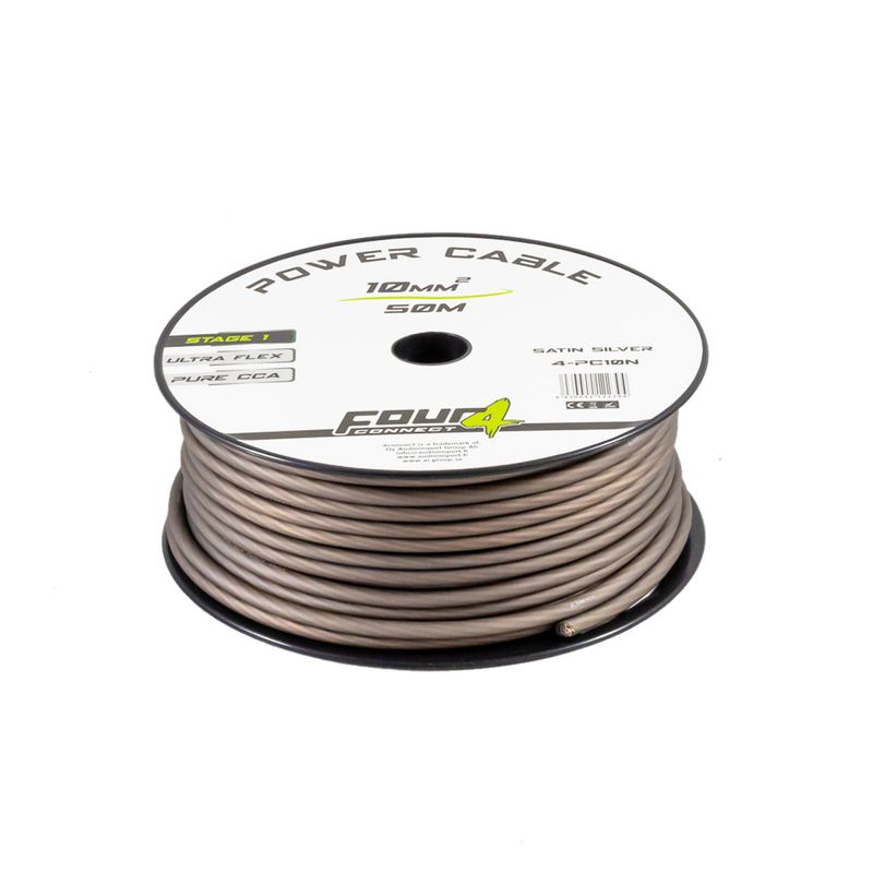 FOUR Connect 4-PC10N power cable 10mm2  grey 50m