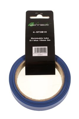 FOUR Connect 4-STS3B10 Shrink tube,  2:1 blue 10mm 3m