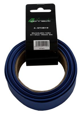 FOUR Connect 4-STS3B19 Shrink tube,  2:1 blue 19mm 3m