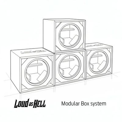 Loud as Hell 1x10" Midbaslåda