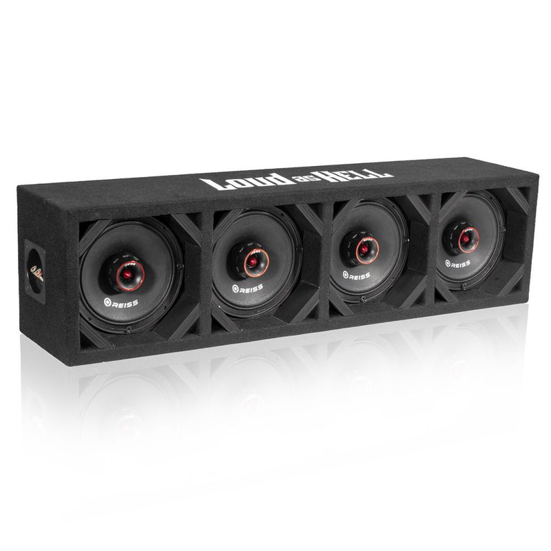 Koaxial 6" Kick-planka
