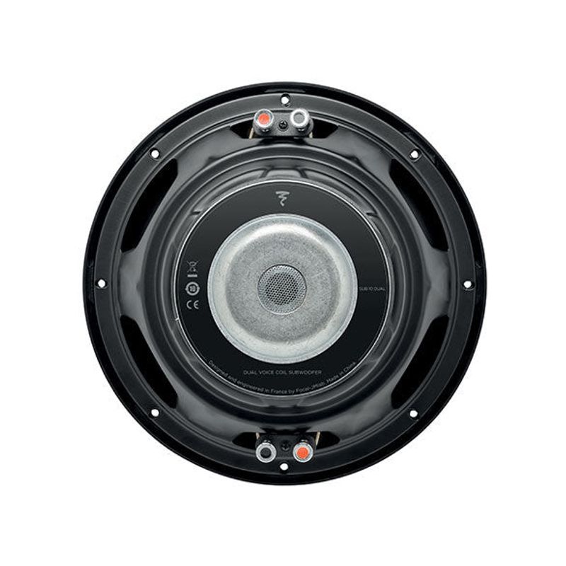SUB10DUAL FOCAL Car Subwoofer Speaker | Dual Voice Coil | 10" 250w RMS / Max 500w