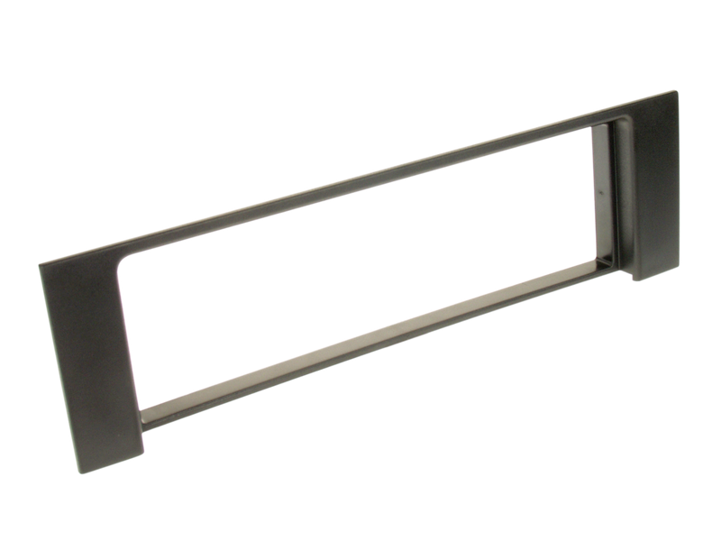 ACV 1-DIN facia plate Audi A4 2000-2006 black 100593