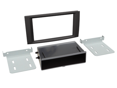 ACV 611320-27-2  2-DIN Kit with pocket VW T5 2003-2015/Touareg 2003-2010 SWC