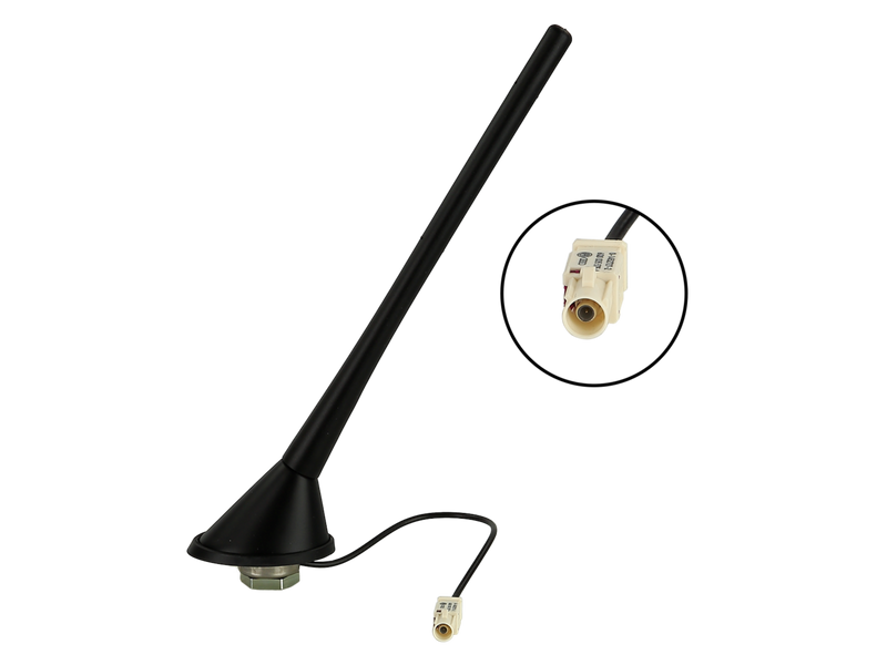 ACV 15-7677865 Roof antenna AM/FM 60° inclination DAB ready passive