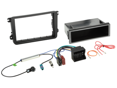 ACV 611320-15-01 1-DIN / 2-DIN Kit with pocket Seat/Skoda/VW passive/antenna