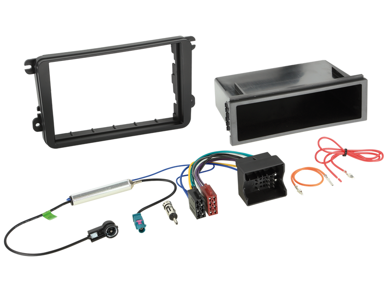 ACV 611320-15-01 1-DIN / 2-DIN Kit with pocket Seat/Skoda/VW passive/antenna