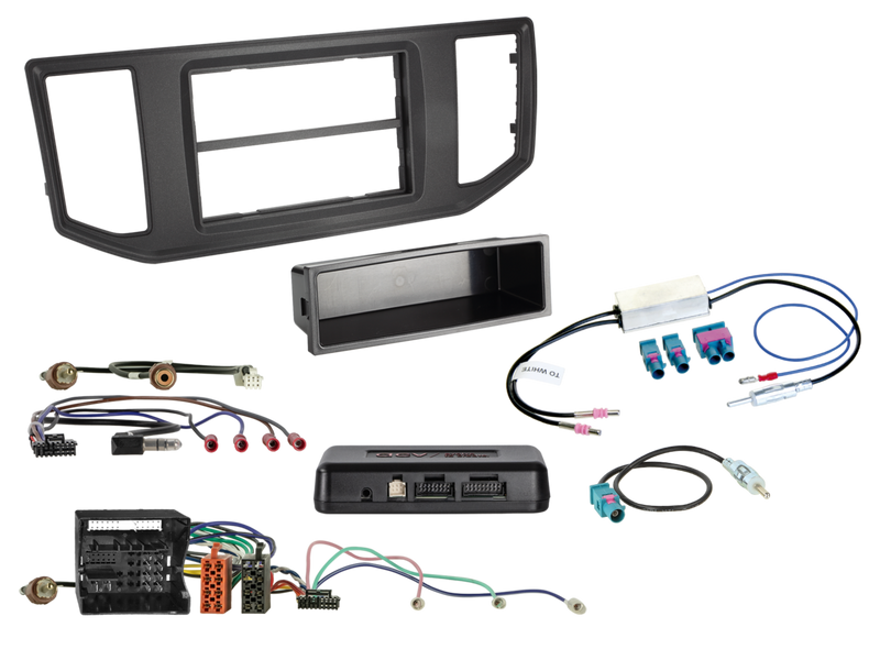 ACV 621320-26-1 2-DIN Kit with pocket MAN TGE/VW Crafter/Grand California