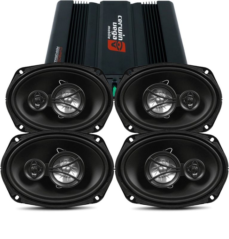 Cerwin Vega Xed69 amp kit