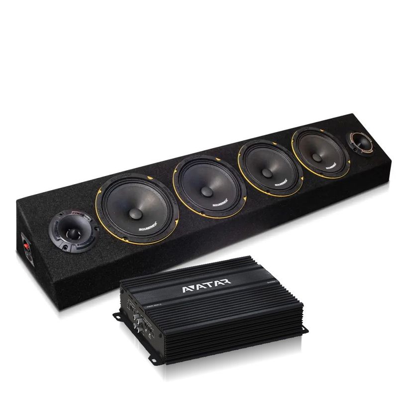 Soundmax SX-MX6 LOUD AS HELL planka slope Ampkit Pro V2
