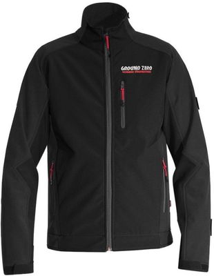 Ground Zero black softshell jacket S