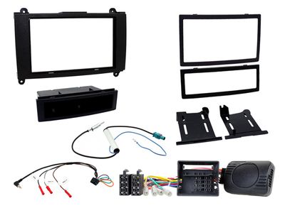 FOUR 4-CTKMB18 Mercedes Sprinter W906 07-10 1/2-DIN Kit