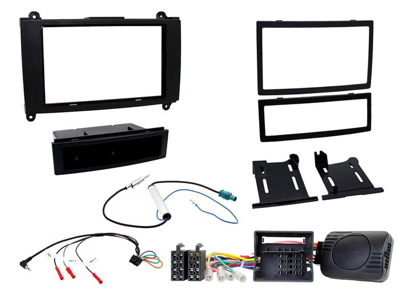 FOUR 4-CTKMB18 Mercedes Sprinter W906 07-10 1/2-DIN Kit