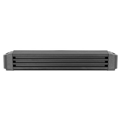 GX1200.1 - 1200W 1-Channel Monoblock Class D Amplifier | Flush Mounted Bass Knob | High Level Input Capable | Low Pass and Subsonic Crossovers