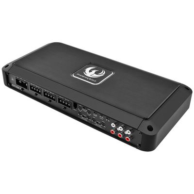 GX1200.6 - 1200W 6-Channel Class D Amplifier | Flush Mounted Bass Knob | High Level Input Capable | Low Pass and Subsonic Crossovers