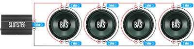 2x2 ohms element 4st