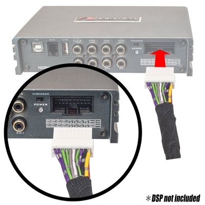 Lång DSP-kabel för Nakamichi