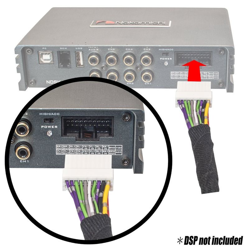 Lång DSP-kabel för Nakamichi