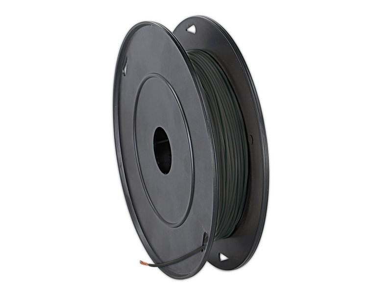 ACV Power cable FLRY 0.75 mm² black reel 100 m
