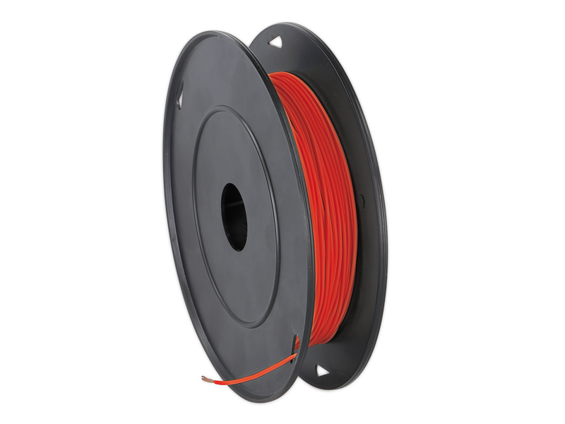 ACV Power cable FLRY 0.75 mm² red reel 100 m