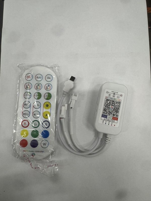 LED-kontroller 5–24V för  RGB – Bluetooth, App & Musikstyrning