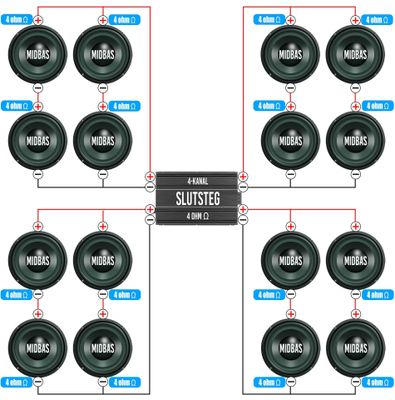 4 ohms element 16st