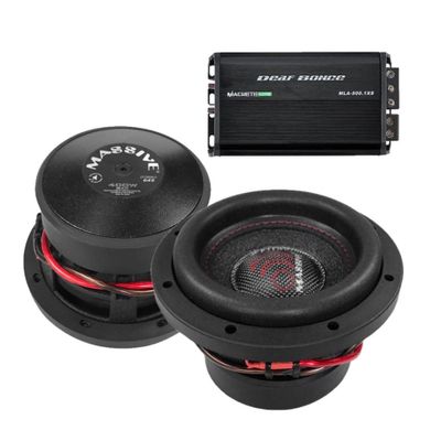 Massive Audio 2x6" SUMMO ampkit