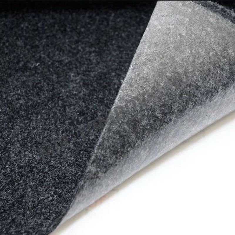 Comfortmat CARPET Svart (with glue) Full rulle 10m