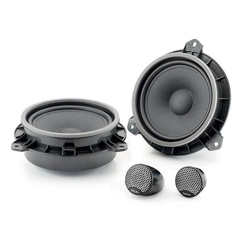 Focal Inside IS-TOY-165-TWU Dedicated 165mm Component Car Speaker Kit for use on Toyota Models | Quick & Easy Plug & Play Install