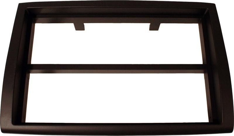 Monteringsram Citroën, Fiat, Peugeot: 2-DIN svart