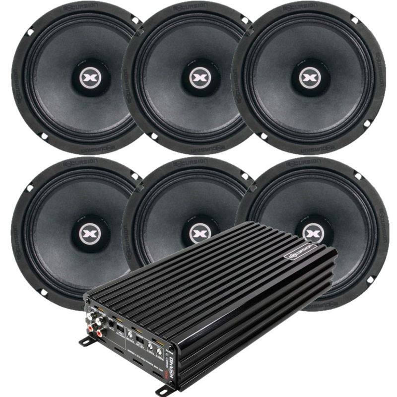 Excursion 6.5" 6-pack Ampkit