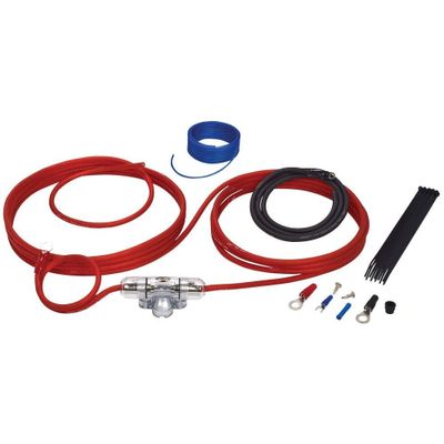 Stinger 600 Watt, 8GA Power Amp Wiring Kit with 60 Amp AGU Fuse holder (4000 Series)