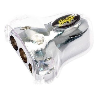 Stinger Negative Battery Terminal to Single 1/0GA, Single 4GA and Dual 8GA Outputs